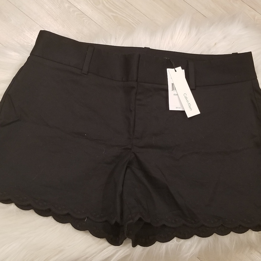 Black Calvin Klein shorts size 10